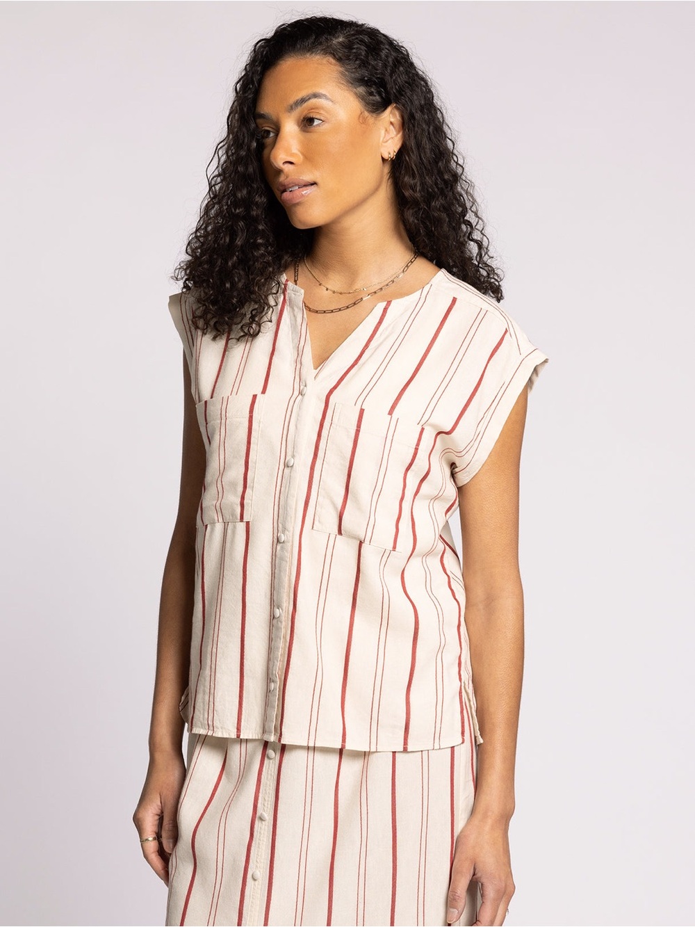 NWT Thread & Supply Winifred Matching Shirt and Skirt Set